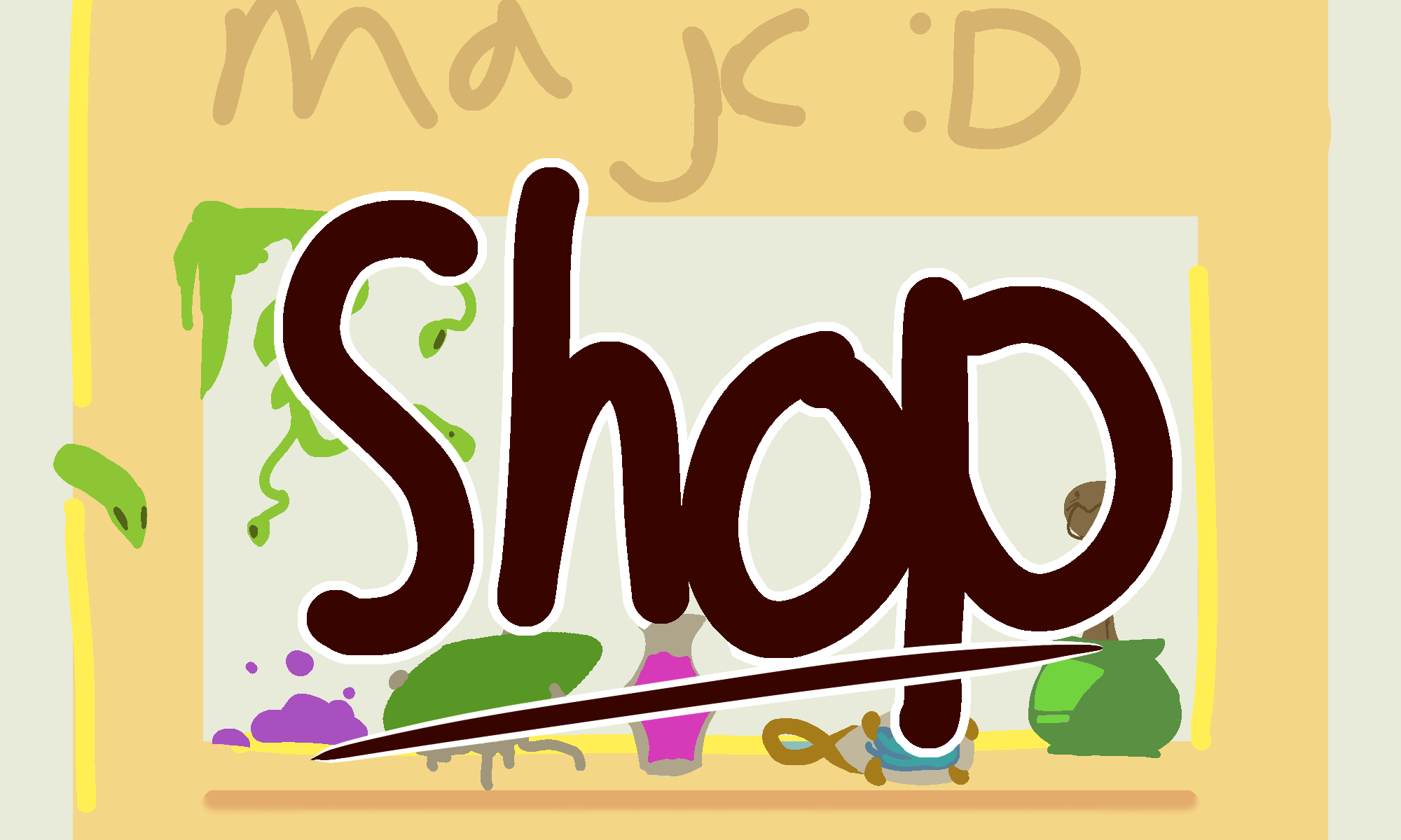 shop button